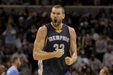 Marc Gasol signed with Memphis Grizzlies in 2008.